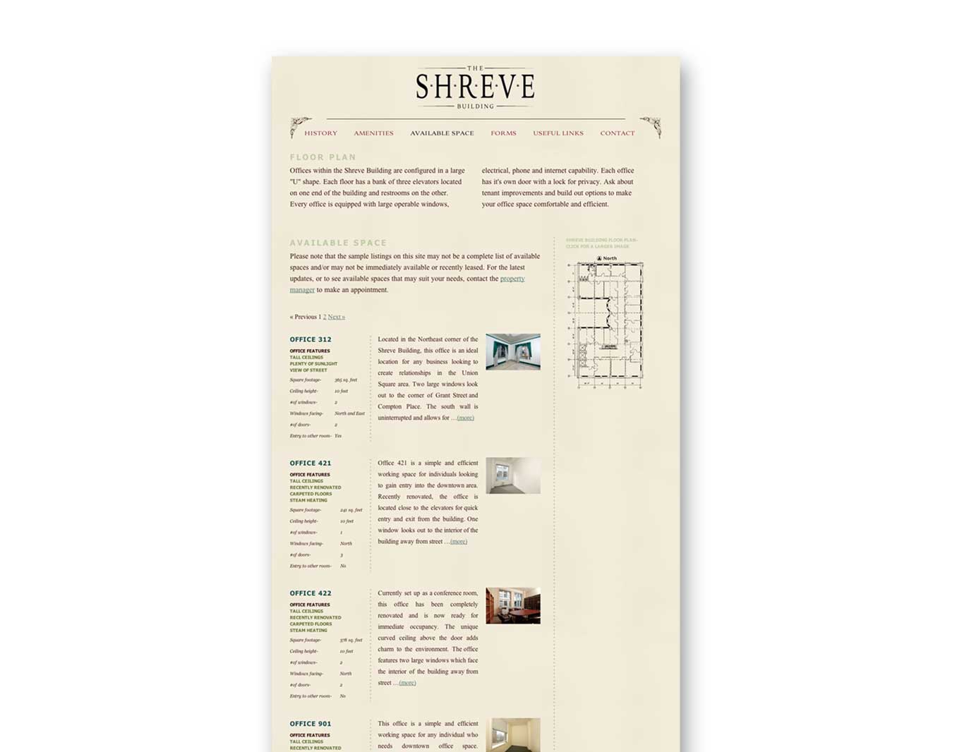 Website- Shreve Building