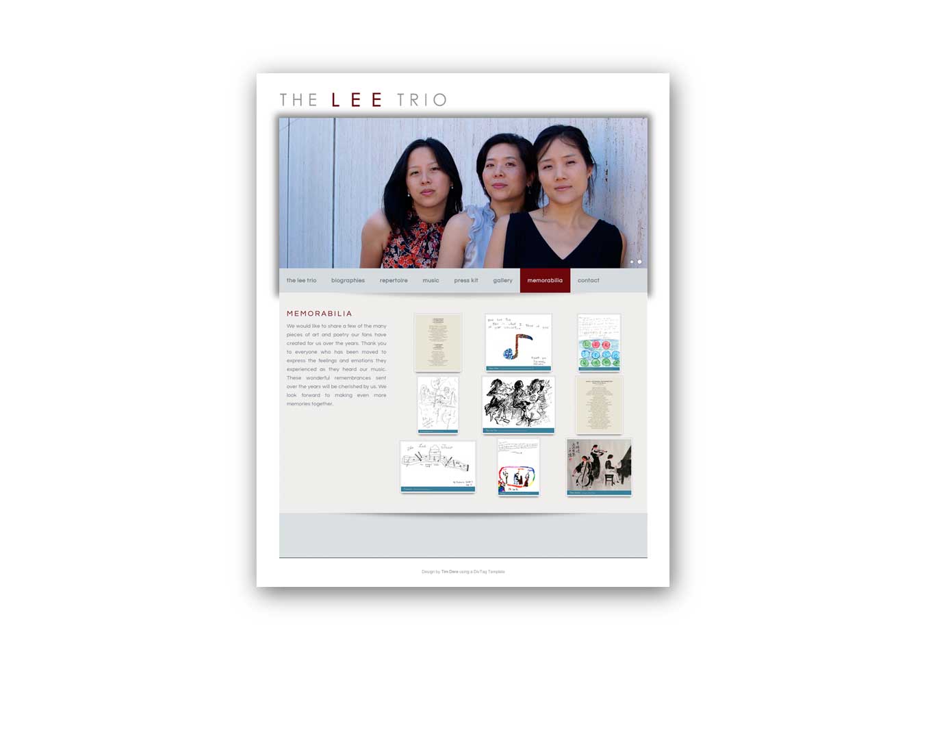 Website- The Lee Trio