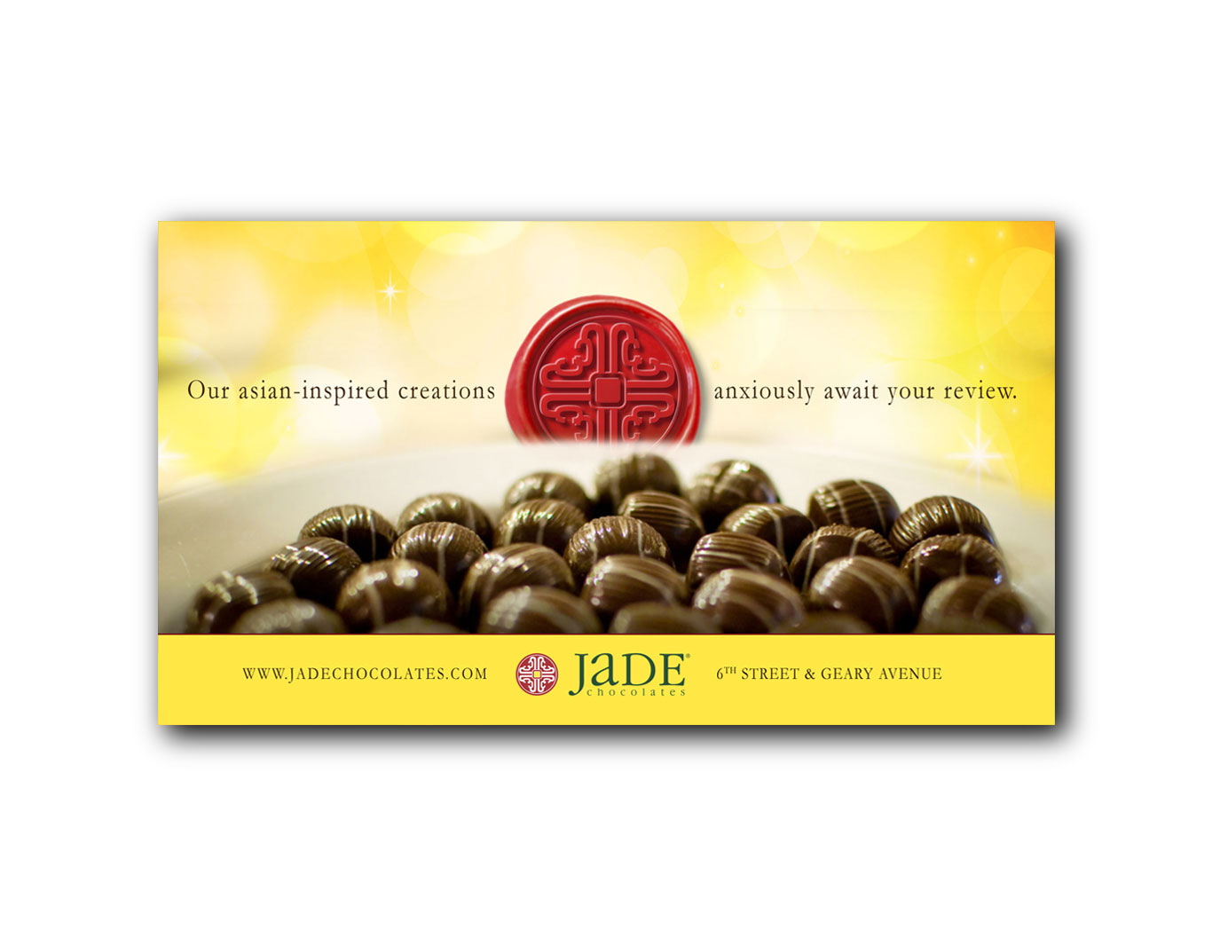 Digital Ads- Jade Chocolates