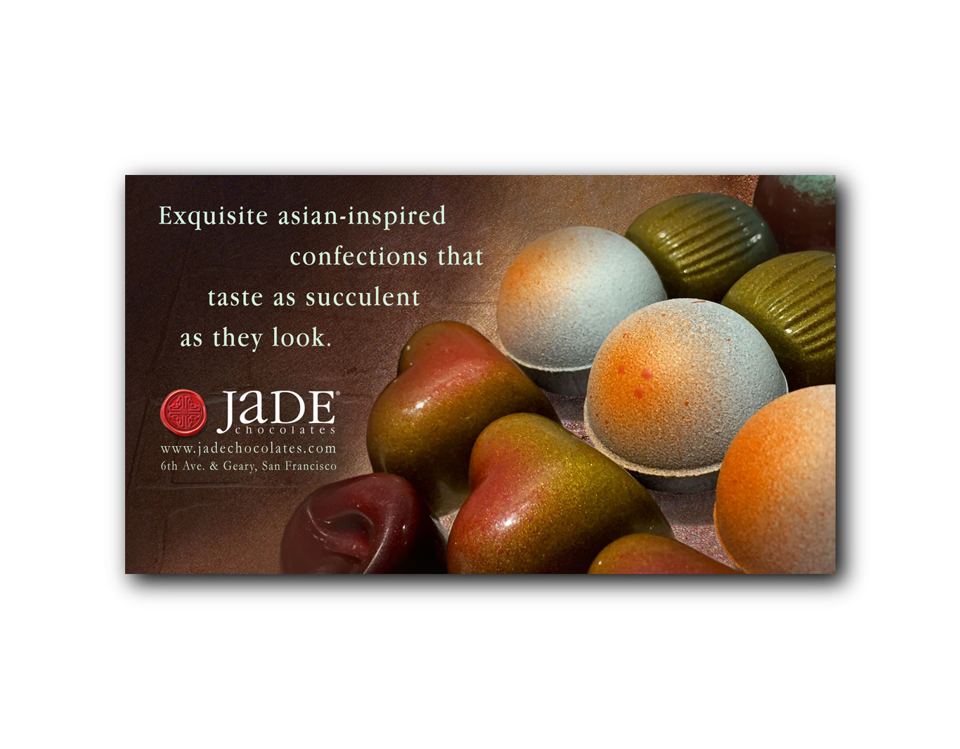 Advertising- Jade Chocolates