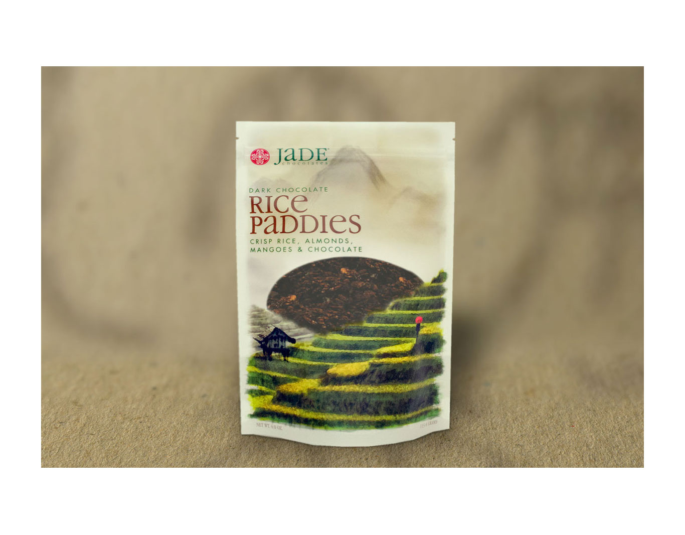 Jade Chocolates- Rice Paddies Front